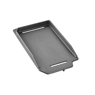 Obrázek SEVERIN SEVO Plancha deska, grilovací deska z litiny pro hamburgery, mořské potraviny nebo zeleninu, grilování s nízkým obsahem tuku hamburgerovým grilem PG 8106/8107/8138/8139,