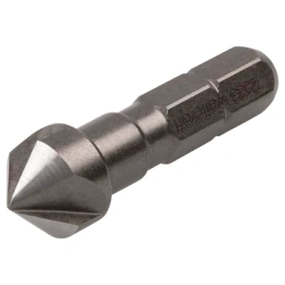 Obrázek wolfcraft Kuželový záhlubník HSS, šestihranná stopka ∅ 10 mm I 2583000 pro přesné zahloubení otvorů šroubování v kovu a plastu