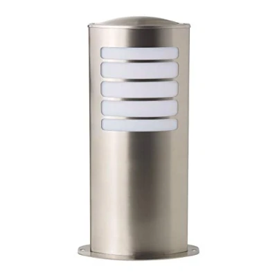 Obrázek BRILLIANT lampa Todd venkovní stojací ušlechtilá ocel 1x A60, E27, 20 W, vhodné pro běžné žárovky (není součástí dodávky) IP druh ochrany: 44 ochrana proti stříkající vodě