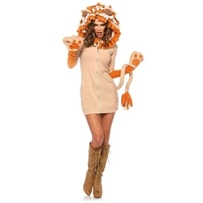Obrázek Leg Avenue 85501 kostým Cozy Lion Fun Hnědá