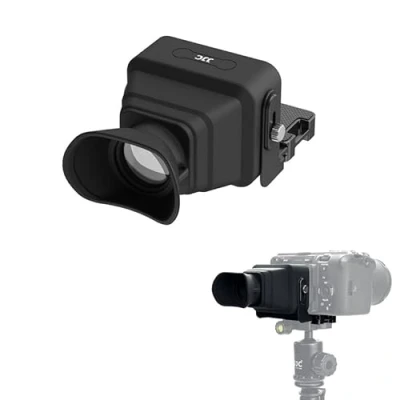 Obrázek JJC Fotoaparát LCD hledáček kryt se základní deskou pro kamery Sony FX30 FX3, 3násobné zvětšení fotoaparátu obrazovka sluneční clona