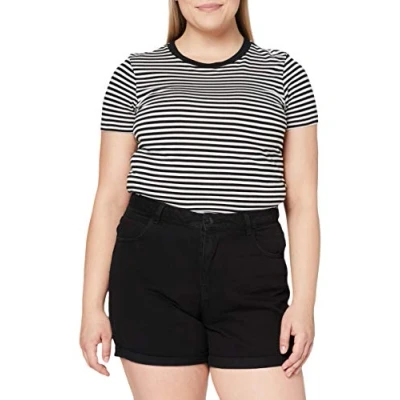 Obrázek Vero Moda Vmnineteen Loose Shorts Džínové kraťasy, Ženy, Velikost: Medium, Black