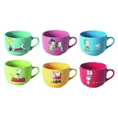 Obrázek Excèlsa Jumbo Tasse Snoopy, Farben Sortiert
