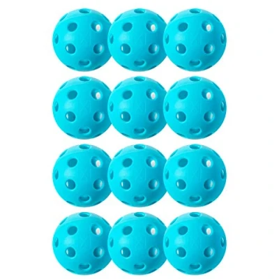 Obrázek Franklin Sports X 26 páčicích míčků pro vnitřní použití Indoor Court Pickleball míče USA (USAPA) schválené turnajové míčky 12 kusů Inside Pickleballs modré
