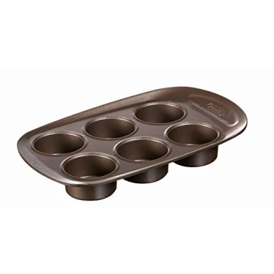 Obrázek Pyrex BANDEJA 6 MAGDALENAS ASIMETRIA PX formičky na muffiny, kovové, barevné, Magdalena