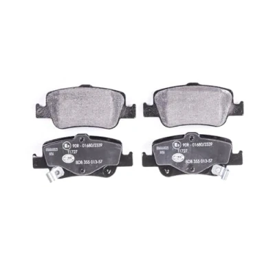 Obrázek HELLA PAGID brzdové destičky vzadu s akustickým varováním opotřebení čtyři v sadě T1727 pro mj. TOYOTA 8DB 355 013 571
