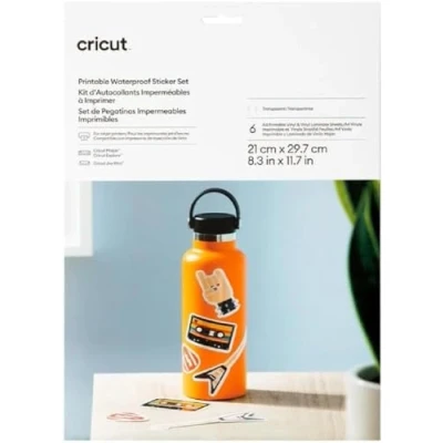 Obrázek Cricut Bedruckbares, wasserfestes Aufkleberset A4 (6 Stk.)