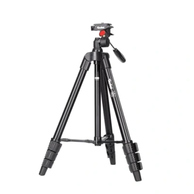 Obrázek Rollei Compact Traveler Star S1 kompaktní video stativ z hliníku s nosností až 2 kg, vč. hlavy stativu a rychloupínací desky černý