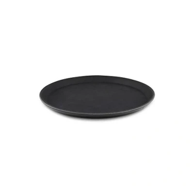 Obrázek Grunwerg PN 1100 jídelní podnos, plast, černý, 11&quot;