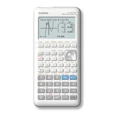 Obrázek Casio FX 9860GIII Grafikrechner mit monochromen Display, weiß