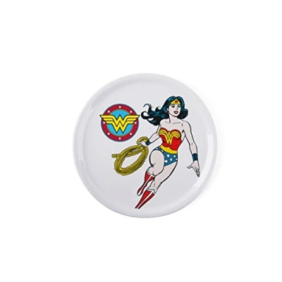 Obrázek Excelsa Wonder Woman Pizzateller, Porzellan, Weiß, Diametro: 31 cm