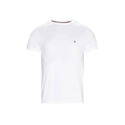 Obrázek Tommy Hilfiger CORE Stretch Jednoduché tričko, Muži, Velikost: XS, Ybr white