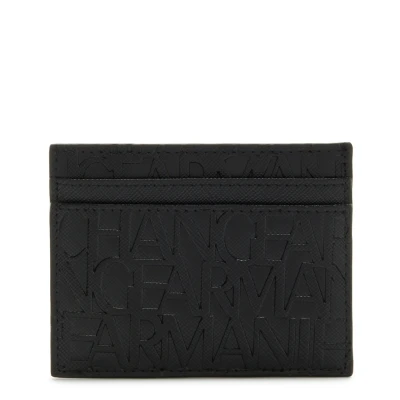Obrázek Armani Exchange Credit CARD Holder Unisex Peněženka, Velikost: One Size, Nero