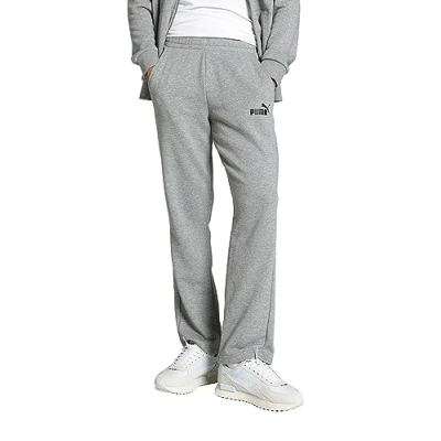 Obrázek Puma LOGO Pants Teplákové kalhoty, Muži, Velikost: Medium, Medium gray heather