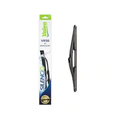 Obrázek VALEO Silencio stěrače VR36 odolný po celý rok, odolný, perfektní přesnost lícování konvenční stěrač 260 mm zadní obsahuje: 1