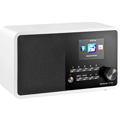 Obrázek Imperial 22 322 00 i110 internetové rádio (TFT barevný displej, WLAN, Line Out, síťový zdroj) bílé