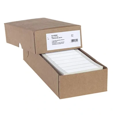 Obrázek HERMA 8210 počítačové etikety nekonečné, 88,9 x 23,0 mm, 1vodivé, 6000 kusů, samolepicí, nekonečné nálepky s okrajem vodicího otvoru, matné, prázdné papírové etikety, bílé
