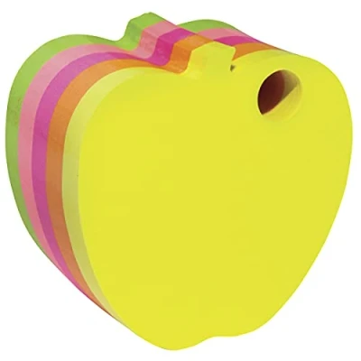 Obrázek DONAU 7563001PL 99 poznámkové lístky, jablko, kostka, 1 x 400 listů, neon