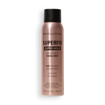 Obrázek Makeup Revolution, Super Fix Misting Spray, Spray Fissante per Makeup, Finish Opaco, Lunga Tenuta, Arricchito con Vitamina E, 150ml