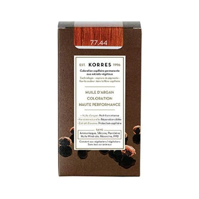 Obrázek Korres Arganový olej vysoce vyvinutý Coloration, intense copper blonde 77.44, 1 balení (1x 145 ml)