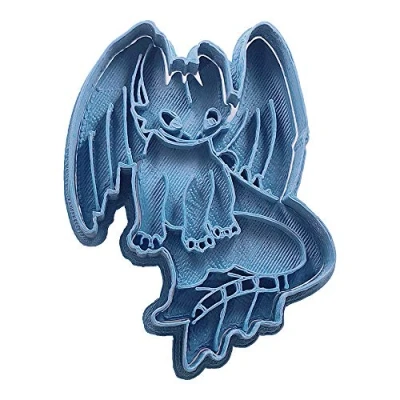 Obrázek Cuticuter CGDESDENTAOCUERPO Desdentao Entero Ausstechform, PLA, blau