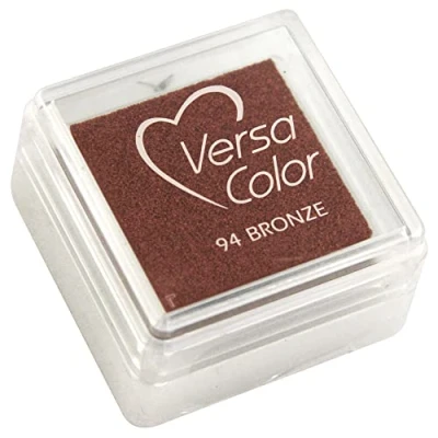 Obrázek Rayher 28395660 inkoustový polštářek &quot;Versacolor&quot;, brilantní bronz, 2,5 x cm