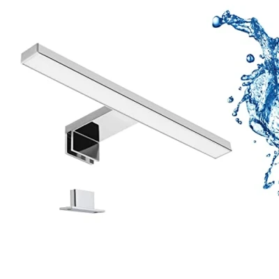 Obrázek LIGHTWORLD24 Welt der Lichter LED osvětlení zrcadla I koupelnové svítidlo světlo pro líčení koupelna montážní skříně se svorkou neutrální bílá 230 V 550 LM