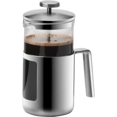 Obrázek WMF Coffeepress Kult French Press Kávovar na osm šálků matné nerezové oceli Cromargan