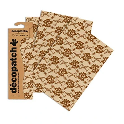 Obrázek Décopatch C600O Blisterpackung mit 3 gleichen Bögen, No. 600, 30x40cm, 1 Pack