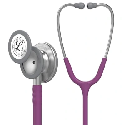 Obrázek Stetoskop 3M Littmann Classic III pro sledování, hadice v švestkové barvě, 69 cm, 5831