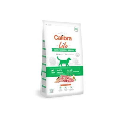 Obrázek CALIBRA Dog Life Adult Medium Breed Lamb 12kg