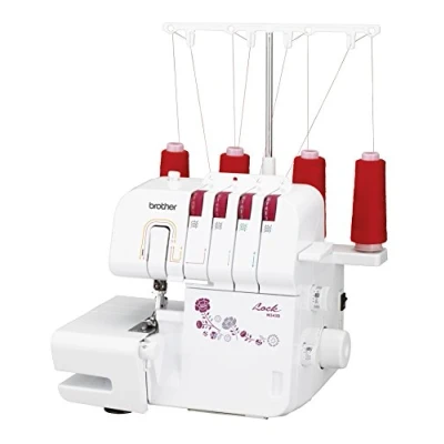 Obrázek Brother M343D Overlock šicí stroj, 29 x 34 30 cm, bílá/červená