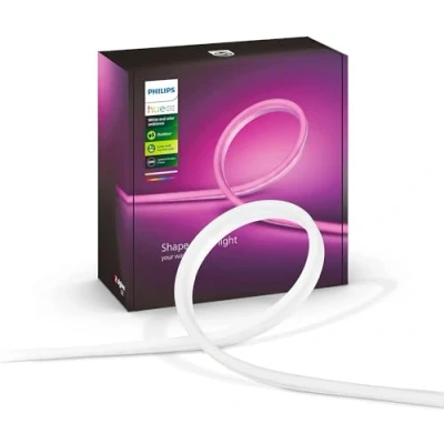 Obrázek Philips Hue White &amp; Color Ambiance Outdoor Lightstrip 2m 684lm, stmívatelný, 16 milionů barev, ovládání pomocí aplikace, kompatibilní s Amazon Alexa (Echo, Echo Dot)