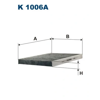 Obrázek Filtr, vnitřní vzduch FILTRON K 1006A