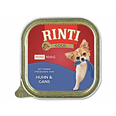 Obrázek Paštika RINTI Gold Mini kuře a husa 100g