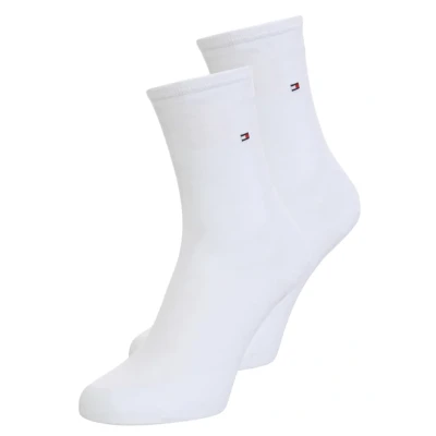 Obrázek Tommy Hilfiger Women SOCK Casual 2 PACK Ponožky white, Ženy, Velikost: 35 38, White