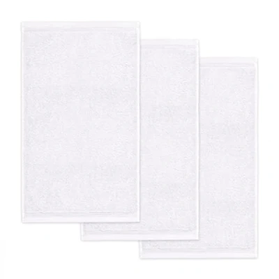 Obrázek möve Superwuschel Ručník pro hosty 30 x 50 cm ze 100% bavlny, snow 3dílná sada