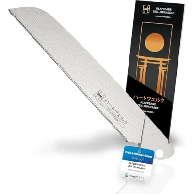 Obrázek Hardtwerk® náhradní pilový list pro japonskou pilu Zen Kataba z uhlíkové oceli SK4 240 mm jemné pily