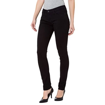 Obrázek Cross Dámské džíny Super Skinny džínové kalhoty Adriana, černá (Black 200), 26W / 34L