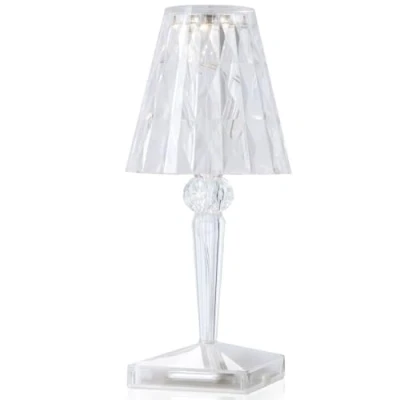 Obrázek Kartell Baterie, stolní lampa, čiré sklo