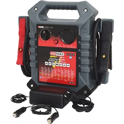 Obrázek KS Tools 550.1720 12 V + 24 Booster, mobilní startovací zařízení 1400 A