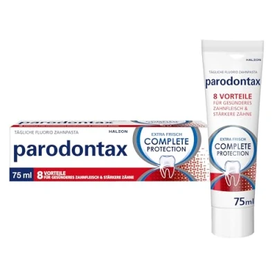 Obrázek Parodontax Complete Protection zubní pasta s fluoridem, 1x75 ml, pomáhá redukovat a předcházet krvácení z dásní