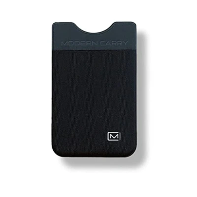 Obrázek Slim pouzdro na kreditní karty od Modern Carry ultratenké (černá se 2 přihrádkami karty)