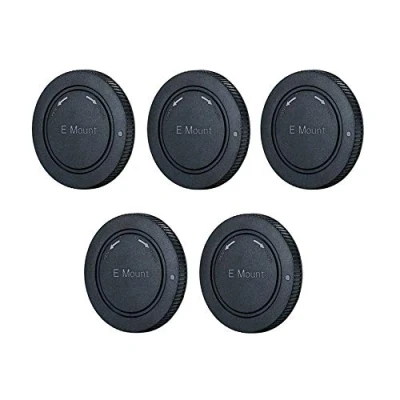 Obrázek JJC Gehäusedeckel für Sony E Mount Kameras [Siehe Beschreibung mehr Kompatibilitäts Kameras] 5 Stück pro Paket