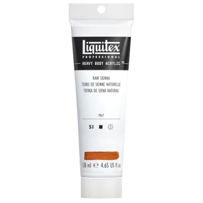 Obrázek Liquitex 1047330 Professional Heavy Body akrylová barva v umělecké kvalitě s vynikající světlostálostí máslové konzistenci, 138 ml tuba Siena natur