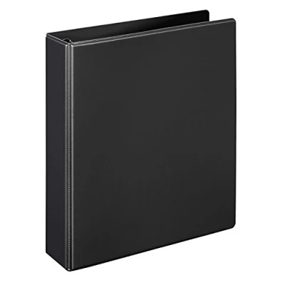 Obrázek VELOFLEX 1159080 kroužkový pořadač Comfort, pořadač, DIN A5, 2kroužková mechanika, 194 x 230 38 mm, PVC, černý