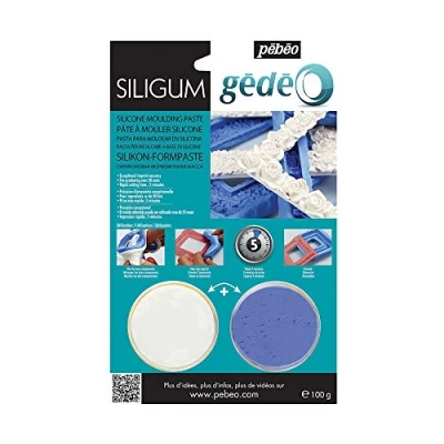 Obrázek PEBEO, 766309 Siligum, 100 g, bílá modrá