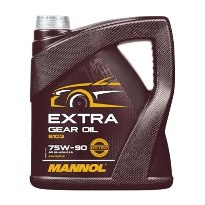 Obrázek MANNOL Extra převodový olej 75W 90 API GL 4/GL 5 LS, 4 litry