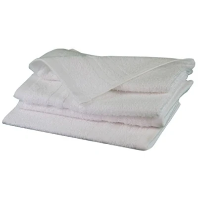 Obrázek Gözze Ručníky pro hosty 4dílná sada, měkké a savé, 100% bavlna, 30 x 50 cm bílé