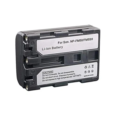 Obrázek Amsahr Sony np fm50/NP pro FM55H 1800 mAh, 7.4 Volts, CE homologace, rohs konformní.Baterie